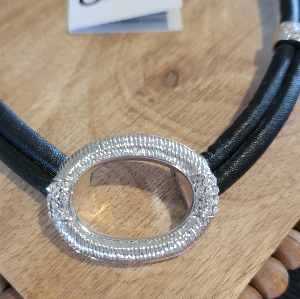 Joan Boyce Pave Crystal Necklace - Picture 7 of 9